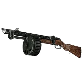 1: 1 Fallout 3 Полуавтоматическое Огнестрельное оружие, дробовик Насилия, 3D Бумажная модель, руководство по запуску
