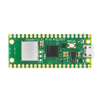 2 шт. для Raspberry Pi Pico W Беспроводной WiFi модуль Двухъядерный ARM Cortex MO + Плата разработки микроконтроллера RP2040