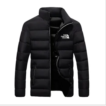 2023 Зимняя куртка Мужская Модная Со стоячим воротником Мужская Куртка Parker Мужская Куртка на молнии С подкладкой Мужская куртка