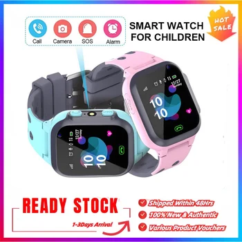2G Смарт-Часы Детский Видеозвонок SOS IP65 Водонепроницаемые Детские Спортивные Смарт-Часы Камера Монитор Трекер Местоположение Телефон Часы Часы