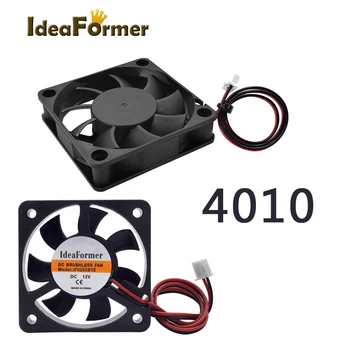 4010 Вентилятор 5 В/12 В/24 В Охлаждающий вентилятор 40*40*10 мм Бесщеточный охладитель постоянного тока для деталей 3D-принтера ПК