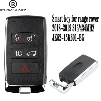 5 кнопок Smart Remote Автомобильный Брелок для ключей Land Rover Range Rover Evoque 2018-2023 315 МГц 434 МГц Брелок JK52-15K601-BG JK52-15K601-DJ