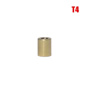 5 шт. Винт T4, Латунная гайка, медная втулка TR8 с резьбой, шаг 1 мм, вывод 1/2 мм