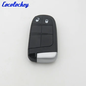 Cocolockey, Новая сменная оболочка, чехол для смарт-пульта дистанционного управления, 2 кнопки для Chrysler, для Jeep, для Dodge Charger 2012-2014, без логотипа
