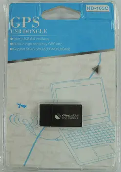 GlobalSat ND-105C вместо ND-100S GPS Приемник USB-ключ для ноутбука Тетрадь Планшетный Компьютер Смартфон 100% Новый и Оригинальный