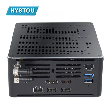 Hystou S210H Intel UHD Graphics 10th Игровой Мини-ПК DDR4 M.2 SSD SATA 1 ТБ WIFI DP Настольный Игровой Компьютер