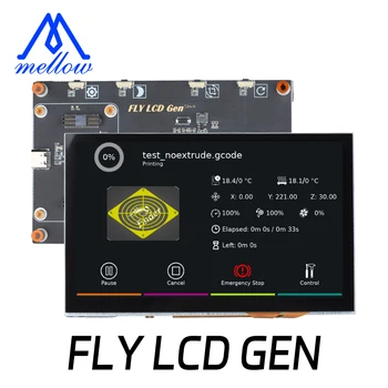 Mellow FLY LCD43 LCD50 LCD70 ЖК-дисплей с Сенсорным экраном Core DIS/Hdmi 3D-Принтеры Запчасти VzBoT Voron Для Raspberry Pi 4 3B Plus 2B