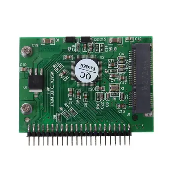 MSATA Disk to IDE/PATA 44Pin Адаптер-конвертер материнской платы для настольных компьютеров и 2,5 