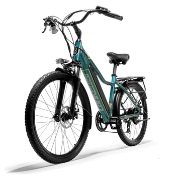 PARD3.0 26-дюймовый Электрический Городской Велосипед E Bike Из Алюминиевого Сплава С Рамой 36v 18ah Samsung Battery Ebike 500w Электрический Велосипед для Леди