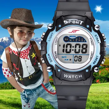 Sdotter UTHAI ce01 Детские Часы Спортивные Детские Часы Электронные Цифровые часы Для Детей для Девочек И Мальчиков Детские Наручные Часы waterpro