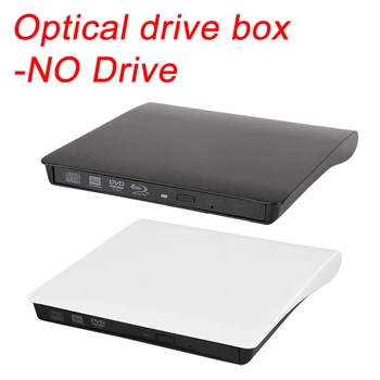 USB 3,0 SATA Внешний DVD CD-ROM RW DVD-плеер Портативный 5 Гбит/с 12,7 мм Оптические Тонкие Приводы Корпус для Настольного ноутбука
