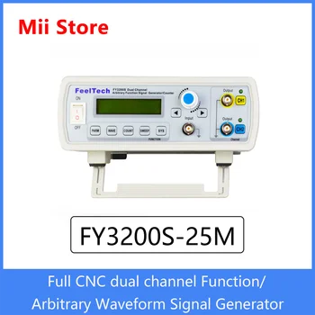 Генератор сигналов DDS FY3200S-25MHz Генератор Цифровых двухканальных функций Генератор частоты DDS Частотомер