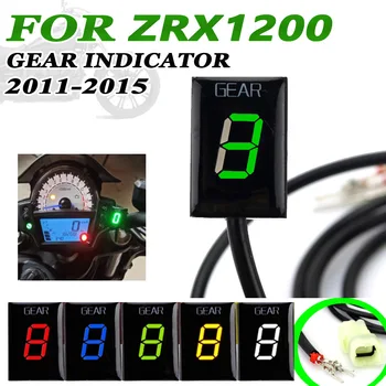 Для Kawasaki ZRX1200 ZRX 1200 2011 2012 2013 2014 2015 Аксессуары Для мотоциклов СВЕТОДИОДНЫЙ Индикатор 1-6 Передач Измеритель Индикации передач