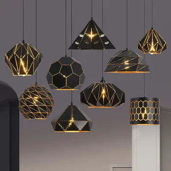 Железная ностальгическая декоративная лампа в стиле ретро, люстра в индустриальном стиле
