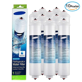 Замена фильтра для воды Samsung DA29-10105J, DA29-10105J HAFEX/EXP, WSF-100, DA99 02131B, Фильтр для воды в холодильнике 10 упаковок