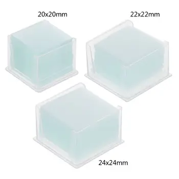 Защитное стекло для микроскопа, стеклянные слайды для микроскопа, квадратный инструмент для покрытия 100 шт.
