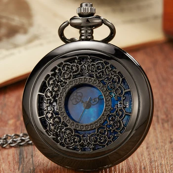 Карманные часы Starry Sky с Круглым Циферблатом и арабским номером, Старинные кварцевые карманные часы-брелок, подарки Relogio De Bolso