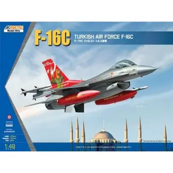 Комплект масштабной модели KINETIC K48069 1/48 турецких ВВС F-16C