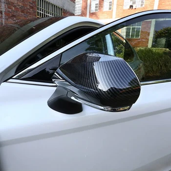Крышка зеркала заднего вида из углеродного волокна, отделка Крышки бокового зеркала заднего вида, Авто Модифицированная деталь для Toyota C-HR CHR