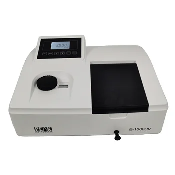 Лучшая цена Однолучевой УФ-спектрофотометр с диапазоном длин волн 190-1020нм для водных растворов