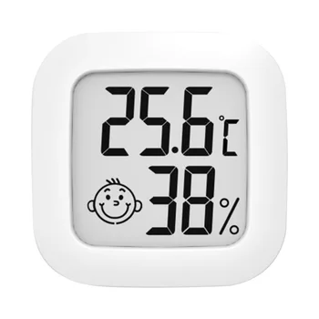 Мини-термометр для помещений и улицы, ЖК-цифровой измеритель температуры, комнатный гигрометр, датчик температуры, гигрометр для дома