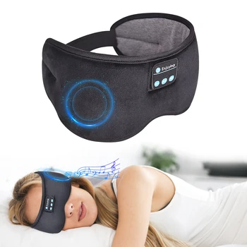 Наушники 5,3 Bluetooth-маска для глаз, Беспроводная маска для сна для мужчин и женщин, Дорожный чехол для глаз, световой блок с музыкой