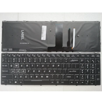 Новая американская клавиатура для ноутбука Clevo N850EJ1 N850HK1 N855EJ1 N857EJ1 N870EP6 с RGB Подсветкой