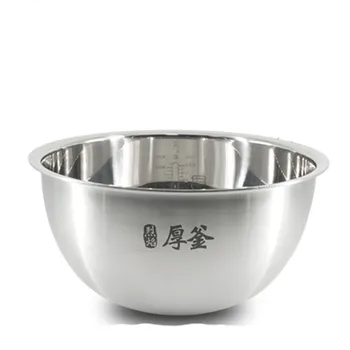 Оригинальная модернизированная рисоварка объемом 4 л из нержавеющей стали 304 внутренняя чаша для xiaomi IHFB02CM без покрытия толстый чайник
