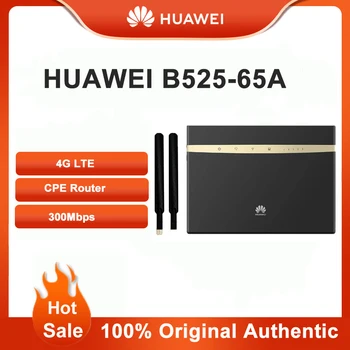 Разблокированный Оригинальный Huawei B525 B525S-65A 4G LTE CPE Маршрутизатор WiFi Ретранслятор 300 Мбит/с Мобильный Широкополосный Сетевой Усилитель С Антенной