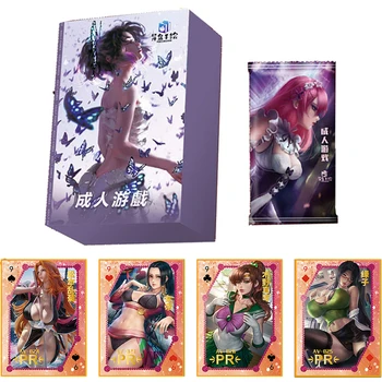 Серия Sexy Girl Набор игровых карт для взрослых Коллекция Аниме Goddess Party Feast Ultimate Hidden Cards Игрушки для детского подарка
