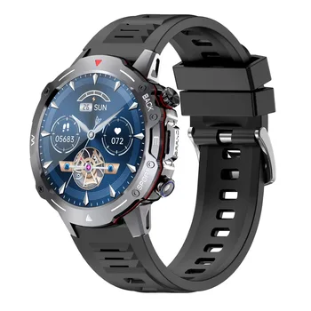 Смарт-часы 2023, высококачественные мужские водонепроницаемые спортивные часы с функцией Bluetooth, большой аккумулятор, смарт-часы, монитор здоровья, мужские часы