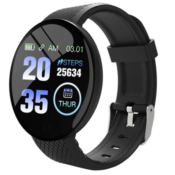 Смарт-часы D18 Pro Для Мужчин и Женщин, Bluetooth Фитнес-трекер, спортивный браслет, пульсометр, кровяное давление, Детские умные часы для IOS Android