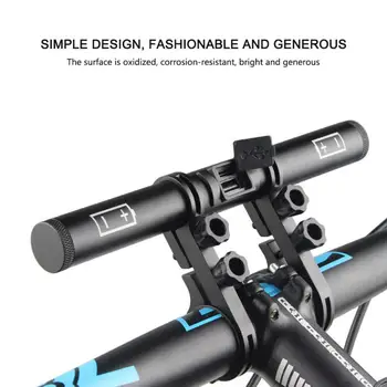 Удлинитель велосипедного руля, удлинительный кронштейн, USB-зарядное устройство, Алюминиевый сплав, Универсальный держатель для фар MTB Велосипеда, стойка