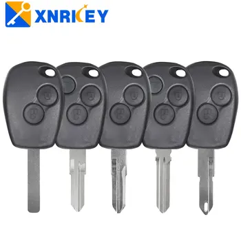 Чехол для дистанционного ключа XNRKEY для Renault Dacia Modus Clio 3 Twingo Kangoo Logan Twingo Duster Clio 3 С кнопкой 2/3 Без Вырезов