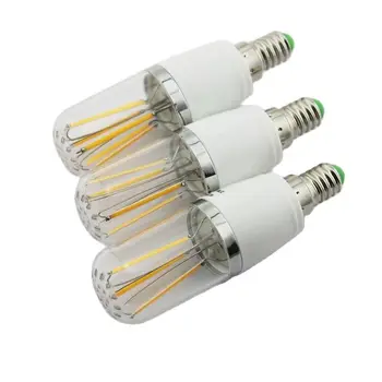 Энергосберегающая светодиодная лампа накаливания 12V 3w 6W E27 E14 светодиодная кукурузная лампочка теплый белый холодный белый светильник для люстры